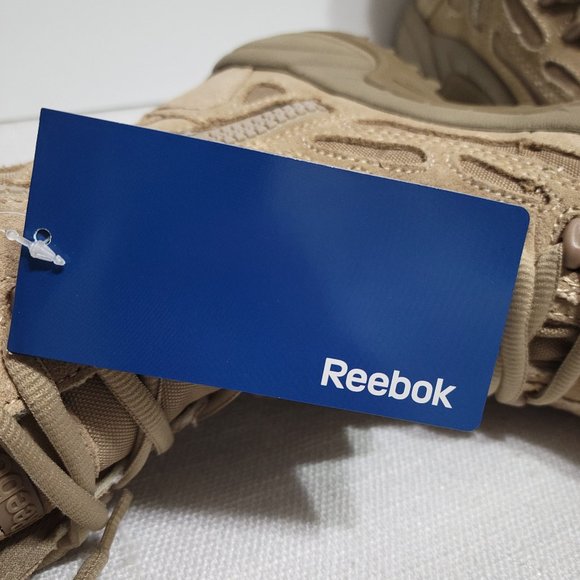 Reebok Boots Tactical Military Men\'s Sz 5.5 Zip Composite Safety Toe Work F 4313 main image 6